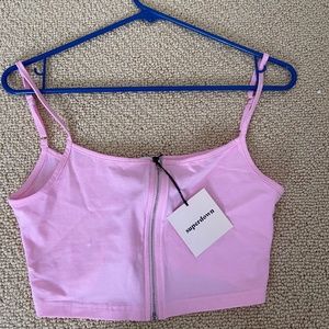 Pink Superdown top